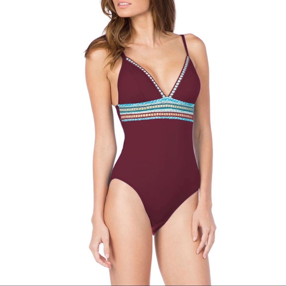 LA BLANCA Women's Running One Piece-6